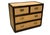 Mid-Century Chest of Drawers in Rattan and Ebonised Wood with Brass Handles, 1890s For Sale - Image 18 of 18
