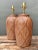 Vintage Textured Ceramic Lamps - A Pair For Sale In West Palm - Image 6 of 12