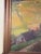 French Country Large Antique European Pastoral Landscape Oil Painting, Signed, Circa 1920s–1940s For Sale - Image 3 of 8