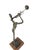 1970s 1970s Unusual Brutalist Mid Century Sculpture Jazz Trumpet Player Wire & Fiberglass For Sale - Image 5 of 9