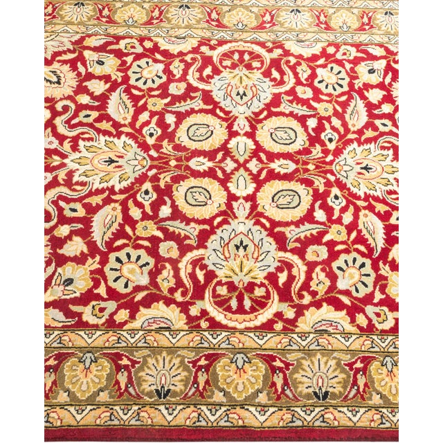 Solo Rugs Mogul, One-of-a-Kind Hand-Knotted Area Rug - Red, 3' 1" x 5' 1" For Sale - Image 4 of 8