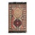 Rug & Kilim's Classic Oriental Rug with Peach and Indigo Tribal Medallions For Sale