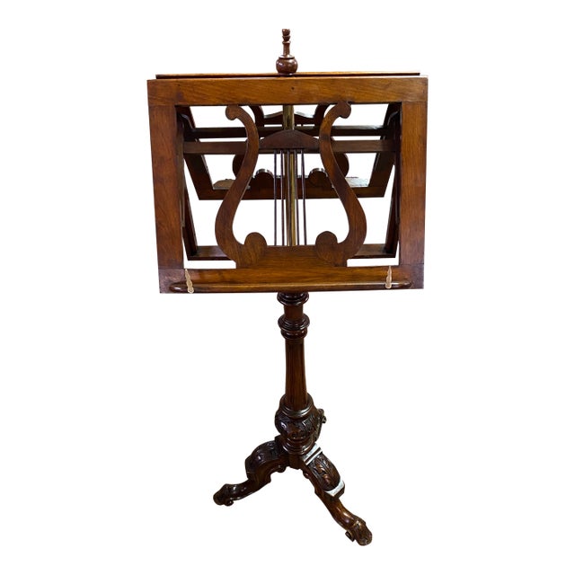 English 19th Mid 19th Century Duet Music Stand For Sale