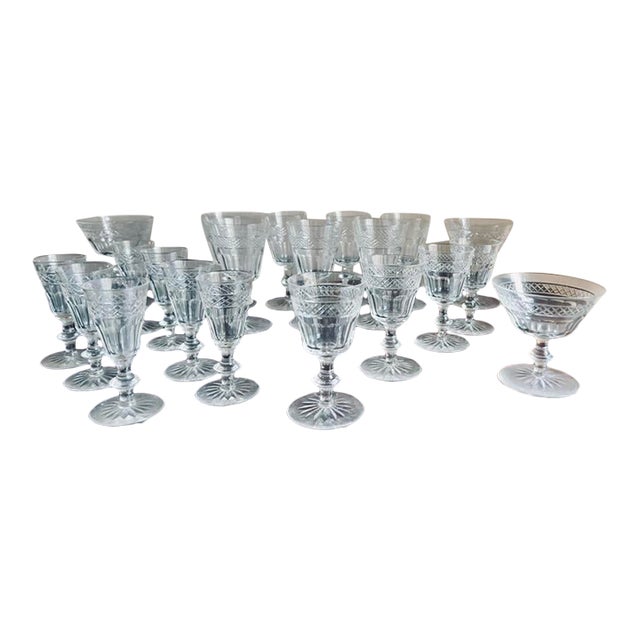 Early 20th Century Mixed Barware Set - 21 Pieces For Sale