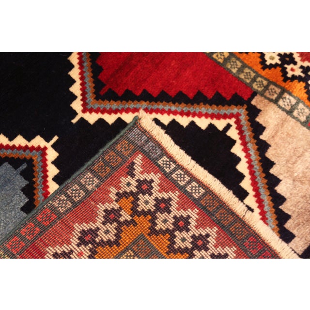 Nazmiyal Collection Vintage Persian Gabbeh Rug For Sale In New York - Image 6 of 6