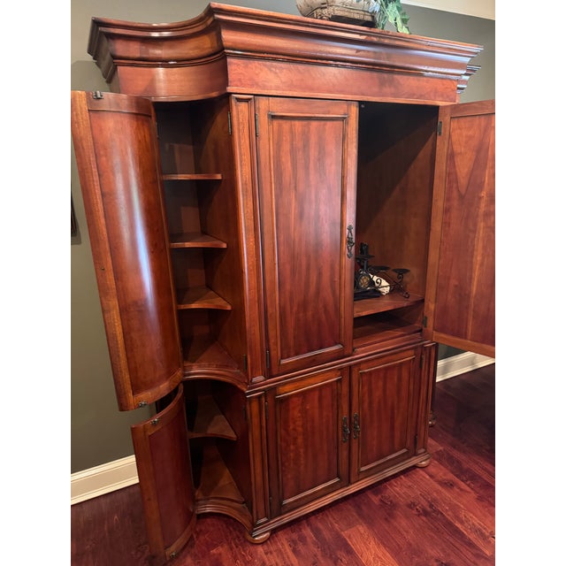 Bring timeless elegance and luxury craftsmanship into your home with this stunning traditional solid wood armoire /...