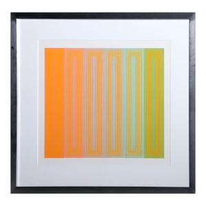 Sun Keyed, Richard Anuszkiewicz Screen Print