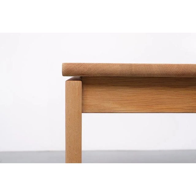 Oak Coffee Table by Søren Holst for Fredericia Furniture, 1970 For Sale - Image 10 of 11