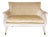Antique French Sofa in Velvet, 1830 For Sale