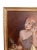 Figurative Contemporary Oil on Canvas Painting of a Art Deco Woman in Sheer Clothing For Sale - Image 3 of 7