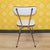 Chrome and White Formica Kitchen Chairs, 1960s, Set of 3 For Sale - Image 9 of 12