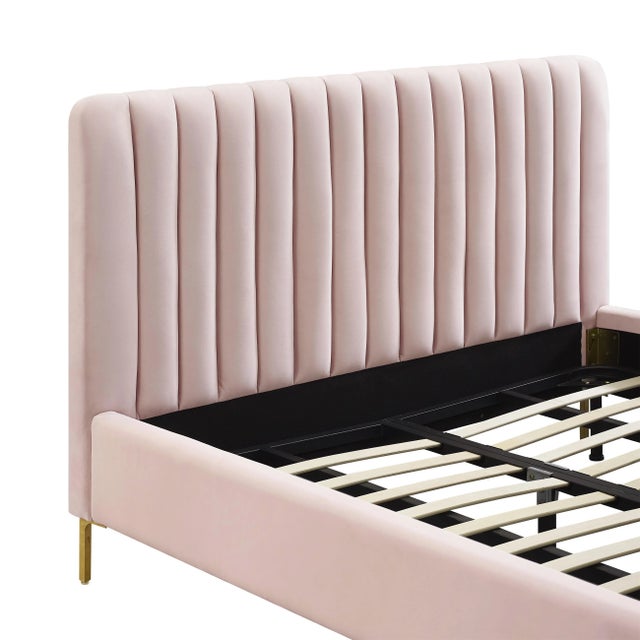 Angela Blush Full Bed For Sale - Image 4 of 8