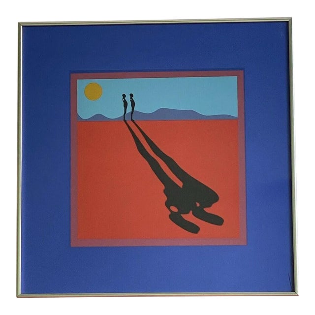 Ernest Trova 1970 Serigraph Print Pace Pop Art Gallery Exhibition Poster For Sale