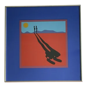 Ernest Trova 1970 Serigraph Print Pace Pop Art Gallery Exhibition Poster