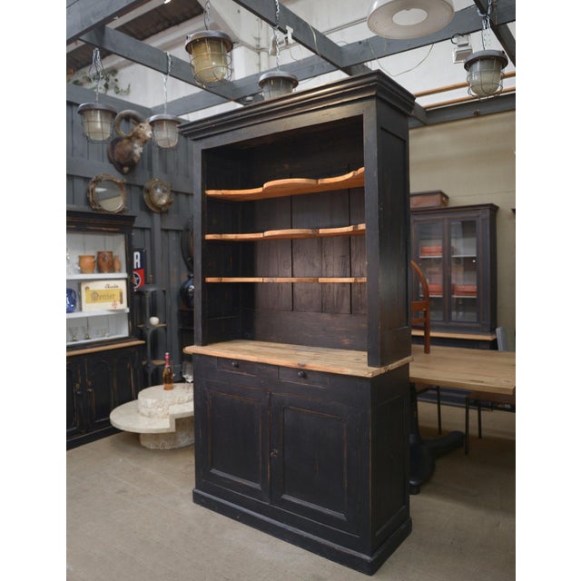 2-Body Sideboard in Fir, Late 19th Century For Sale - Image 9 of 15