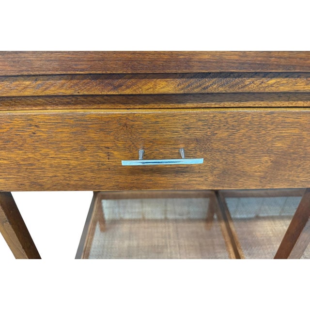 Mid-Century Modern Lane Delineator Paul McCobb Walnut & Rosewood Console Table For Sale - Image 10 of 11