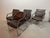 Mid-Century Sled Dining Chairs in Leather by Rudolf Glatzel for Walter Knoll, Germany, 1960s, Set of 4 For Sale - Image 12 of 13