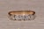 Metal The Fir Lane: Stackable Band Bar set with Natural Diamonds For Sale - Image 7 of 10