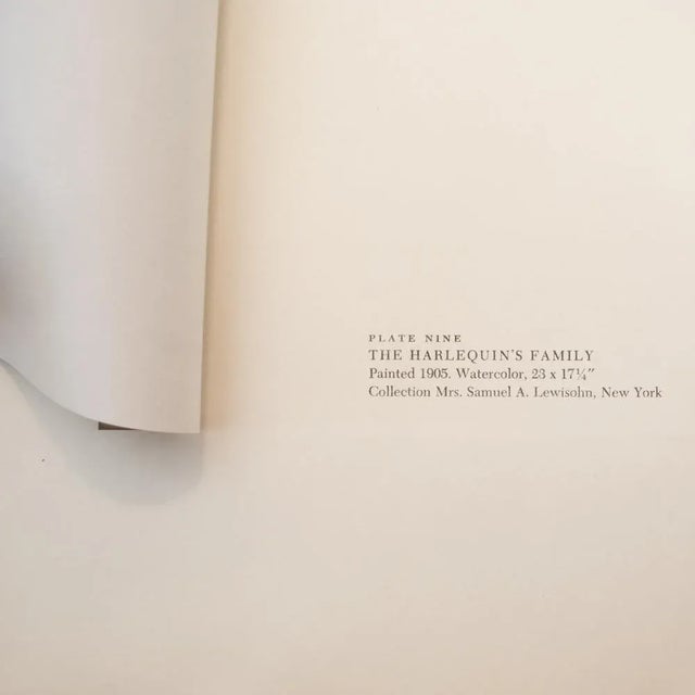 1950s After Pablo Picasso "The Harlequin's Family", First Edition Full-Color Print For Sale In Dallas - Image 6 of 8