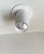White Minimalist Pipe Built on Ceiling Lamp by Friis & Moltke for Lampas, 1970s For Sale - Image 6 of 6