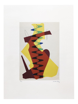 Man Ray, The Meeting, Lithograph, 1970s