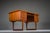 1960s Mid-Century Danish Freestanding Teak Desk with Raised Lip Edge, 1960s For Sale - Image 5 of 18