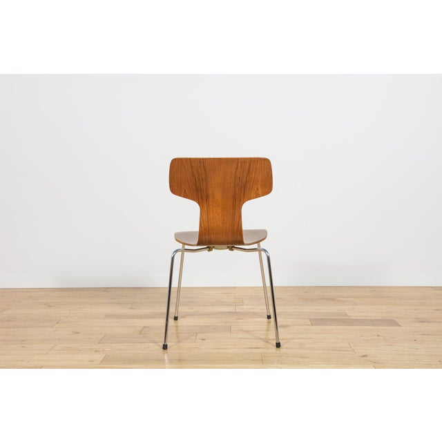 Model 3103 Dining Chairs by Arne Jacobsen for Fritz Hansen, 1970s, Set of 4 For Sale - Image 14 of 18