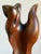 Mid-Century Modern Mid Century Abstract Figural Wood Sculpture on Stand For Sale - Image 3 of 12