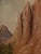 Original Maurice Green 1977 Southwestern Landscape Oil Painting "Twin Buttes" Framed For Sale - Image 4 of 15