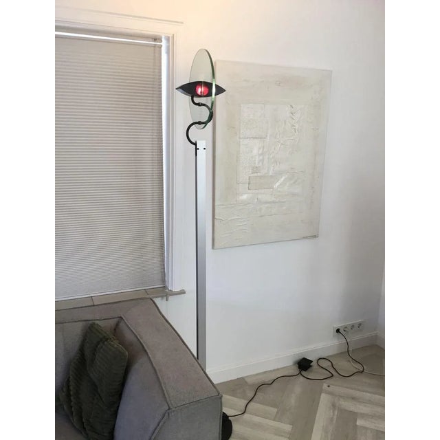 Artemide Modern Italian Olimpia Floor Lamp by Carlo Forcolini for Artemide, 1980s For Sale - Image 4 of 8