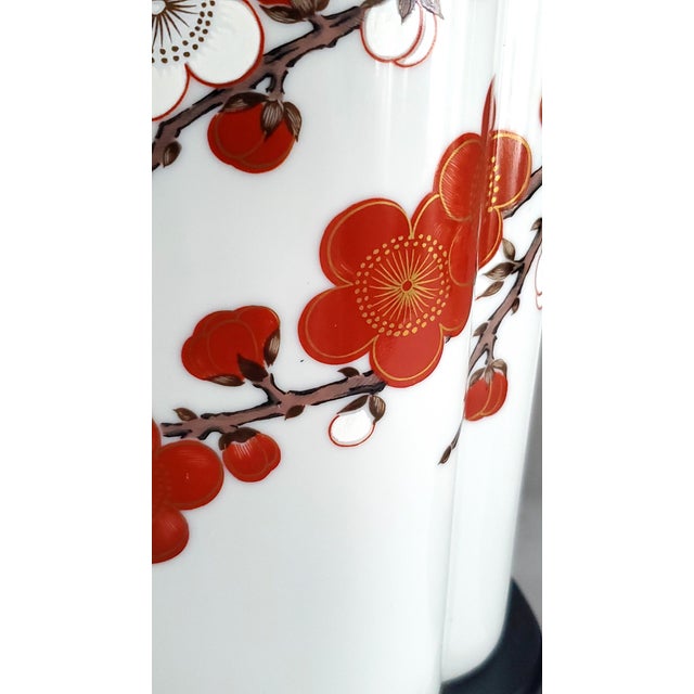 Lamp Pair Flowers Restored For Sale - Image 14 of 16