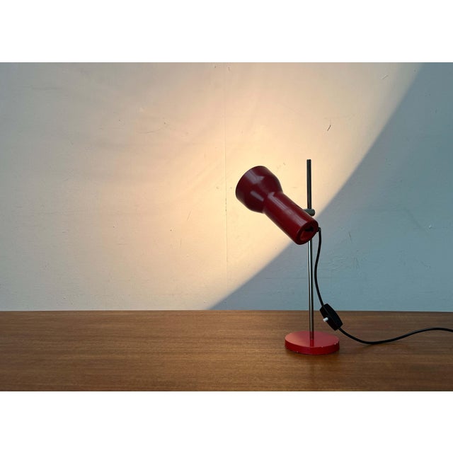 Mid-Century Modern Mid-Century Space Age Modern Swiss Table Lamp, 1960s For Sale - Image 3 of 18