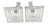 Glass Vintage Crystal Glass Candlesticks With Twisted Column Design - A Pair For Sale - Image 7 of 12