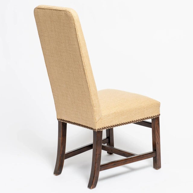Wood 1970s Vintage Upholstered Dining Chairs - Set of 6 For Sale - Image 7 of 10