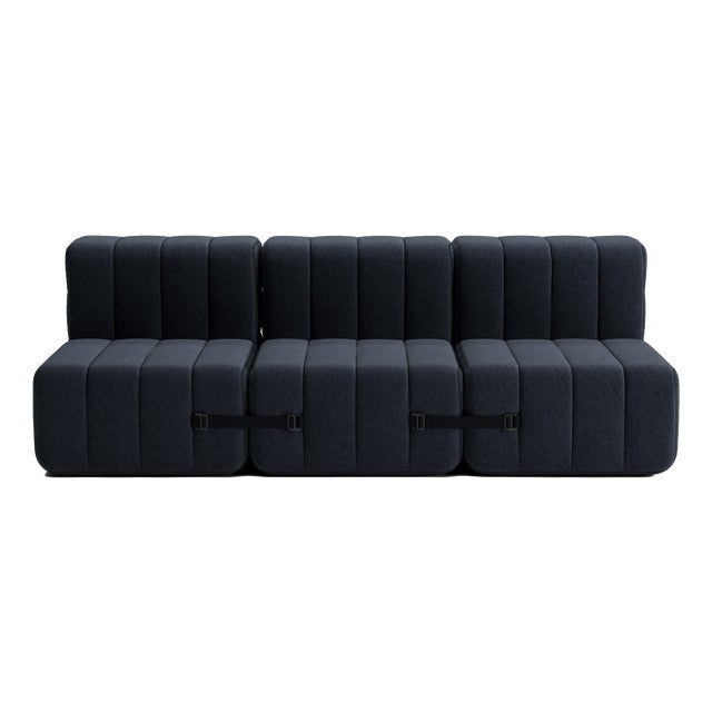 Flexible Three-Seater Sofa by Ambivalenz, Set of 6 For Sale