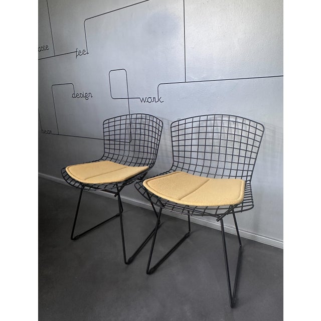 Black Model 420 Dining Chairs by Harry Bertoia for Knoll International, 1970s, Set of 6 For Sale - Image 8 of 18