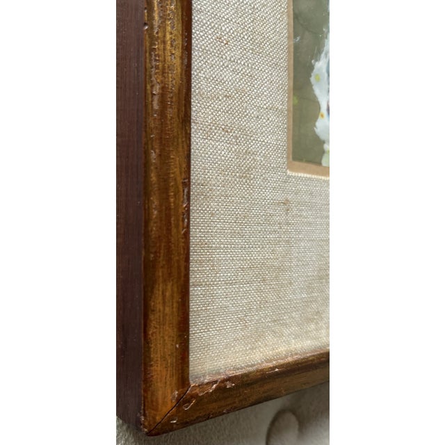 Framed Abstract Goauche-William Scharf-New York School For Sale - Image 4 of 6