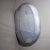 Metal Oval Mirror in Aluminum by Lorenzo Burchiellaro, 1960s For Sale - Image 7 of 10