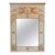 19th Century French Neoclassical Carved and Parcel Gilt Trumeau Mirror For Sale