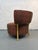 Wood Mid 20th Century Geometric Patterned Lounge Chairs For Sale - Image 7 of 8