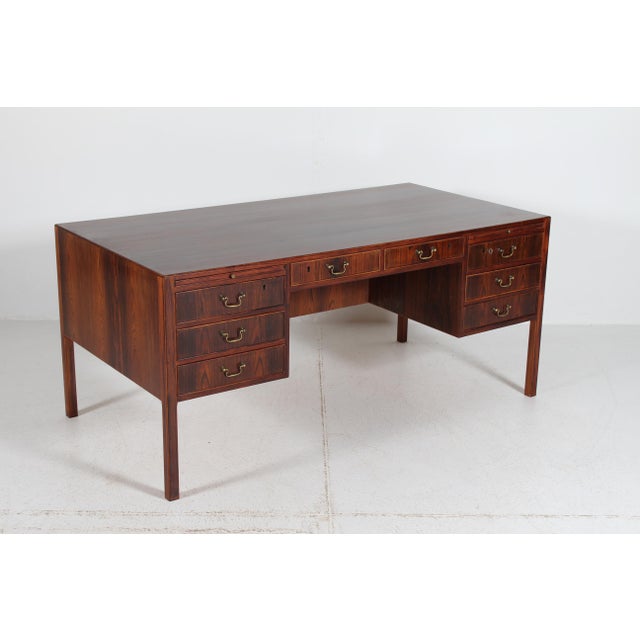 Writing Desk in Rosewood from Geog Kofoeds Møbeletabl., 1950s For Sale - Image 16 of 18