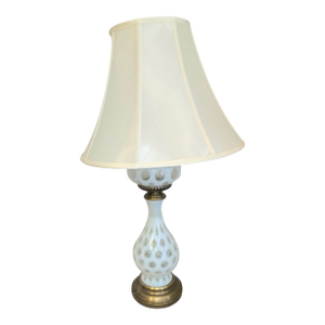 Vintage White Coin Dot Coin Dot Lamp