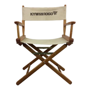 Vintage Kyw News Radio 1060 Directors Chair With Embroidered Name