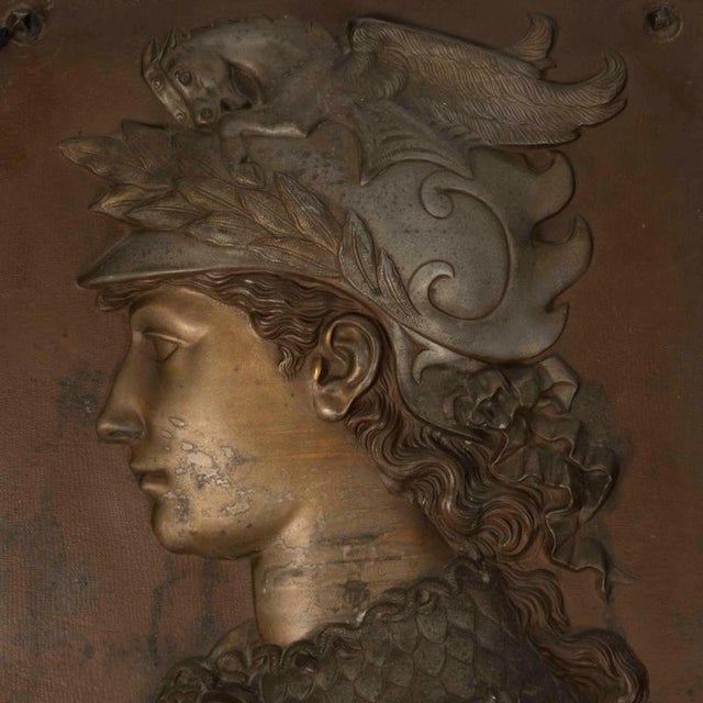 19th Century Low Napoleon III Cast Iron Reliefs, 19th Century, Set of 2 For Sale - Image 5 of 6