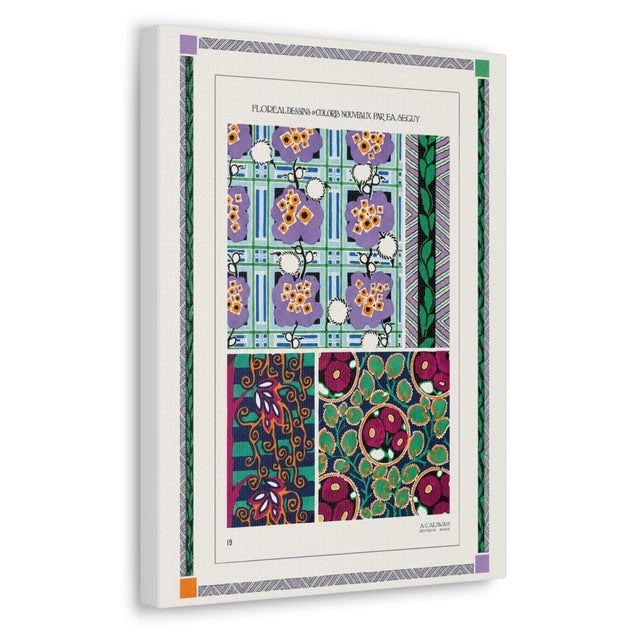 Mid-Century Modern Atelier Aria Lumae Emile Allain Seguy Art Deco Botanical Cohesive Eight Piece Gallery Board Grid - Set of 8 For Sale - Image 3 of 17