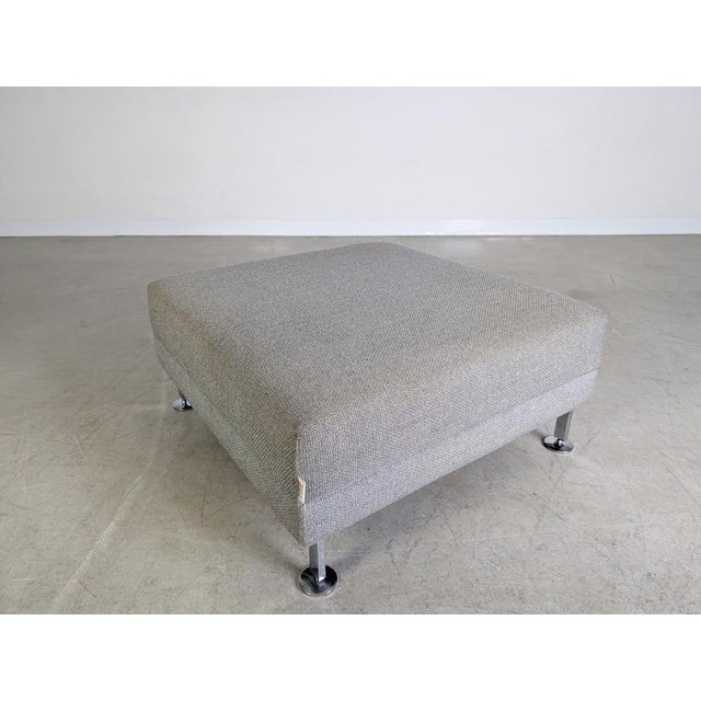 Metal Large Ottoman by Roland Meyer-Brühl for Brühl For Sale - Image 7 of 9
