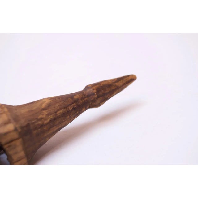 Nautical Folk Art Hand Carved Wooden Whimsy For Sale - Image 9 of 11