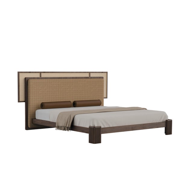 Contemporary Forbes Bed by Wood Tailors Club For Sale - Image 3 of 10