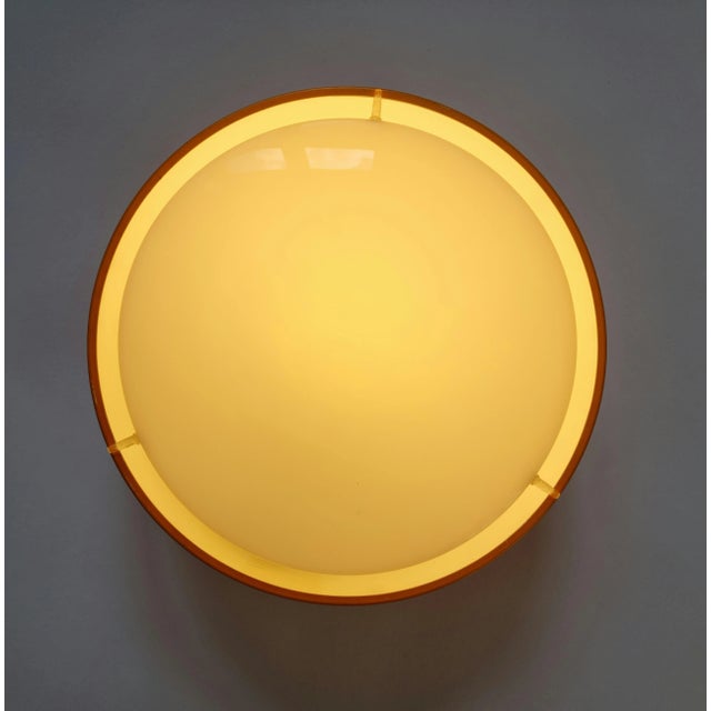 Mid-Century Flush Mount by Clemmensen & Jørgen Bo for Fog & Mørup, Denmark, 1960s For Sale - Image 3 of 11