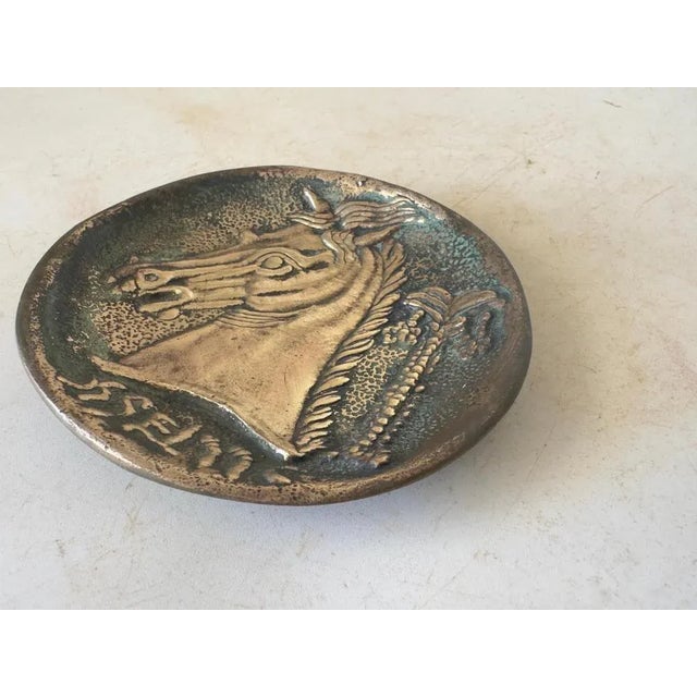 French Ashtray in Brass, 1960 For Sale - Image 6 of 7